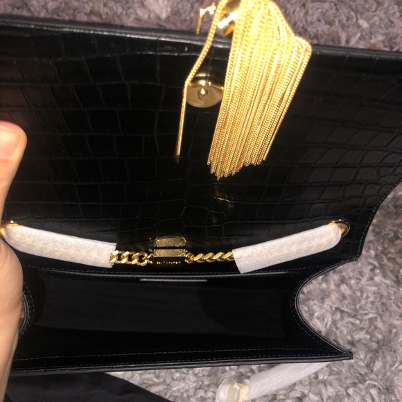 👑Sold 🅿️Ysl Saint laurent kate medium 100% - Picture 4 of 15